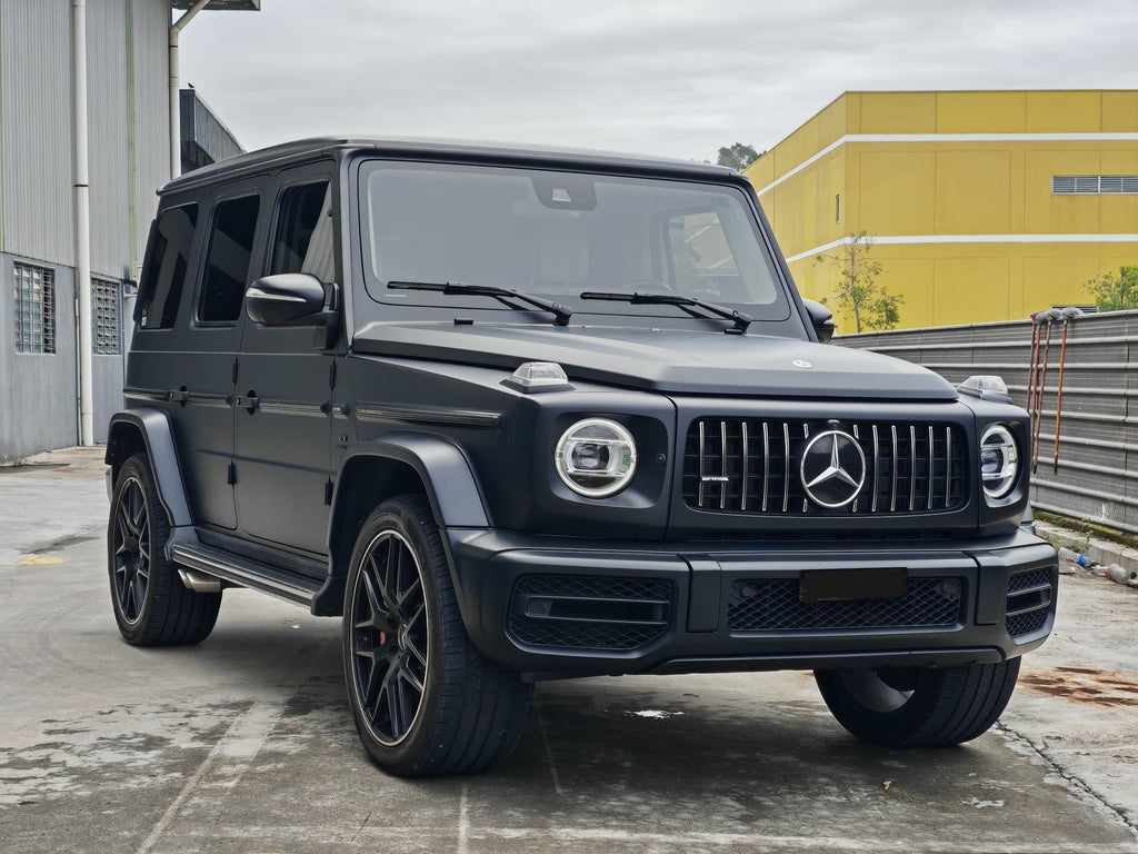 [NEW ARRIVAL] Mercedes-Benz G63 AMG 4.0L (Sunroof) - G-Series Blue (Matte Black) SUV (2018/2023) - Recond Car