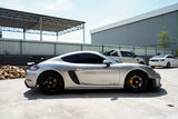 [NEW ARRIVAL] Porsche 718 Cayman S 2.5L Coupe (GT4RS Body Kit) - Silver Coupe (2017/2020) - Recond Car