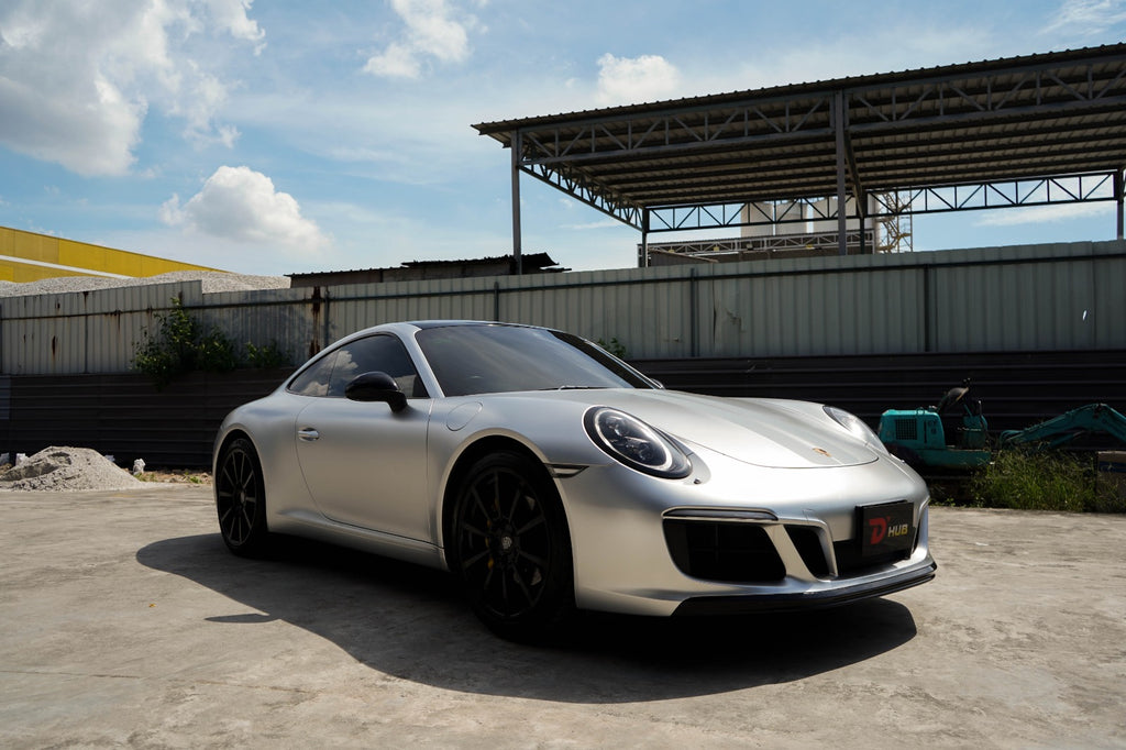 [NEW ARRIVAL] Porsche 911 Carrera 3.0L Coupe - Black (Wrap To Silver) Coupe (2018/2023) - Recond Car