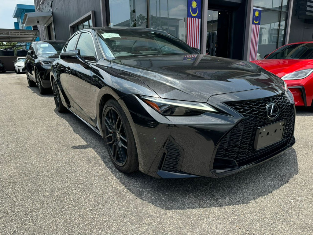 [NEW ARRIVAL] Lexus IS300 F-Sport Mode Black - Black Sedan (2021) - Lexus Recond Car