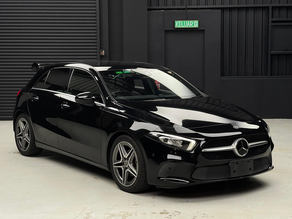 [NEW ARRIVAL] Mercedes-Benz A180 AMG (Japan Facelift) - Black  (2018) - Malaysia Recond Car