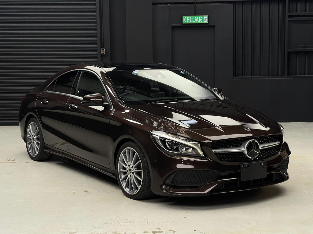 [NEW ARRIVAL] Mercedes-Benz CLA180 AMG Brown Sedan (2019) - Recond Car