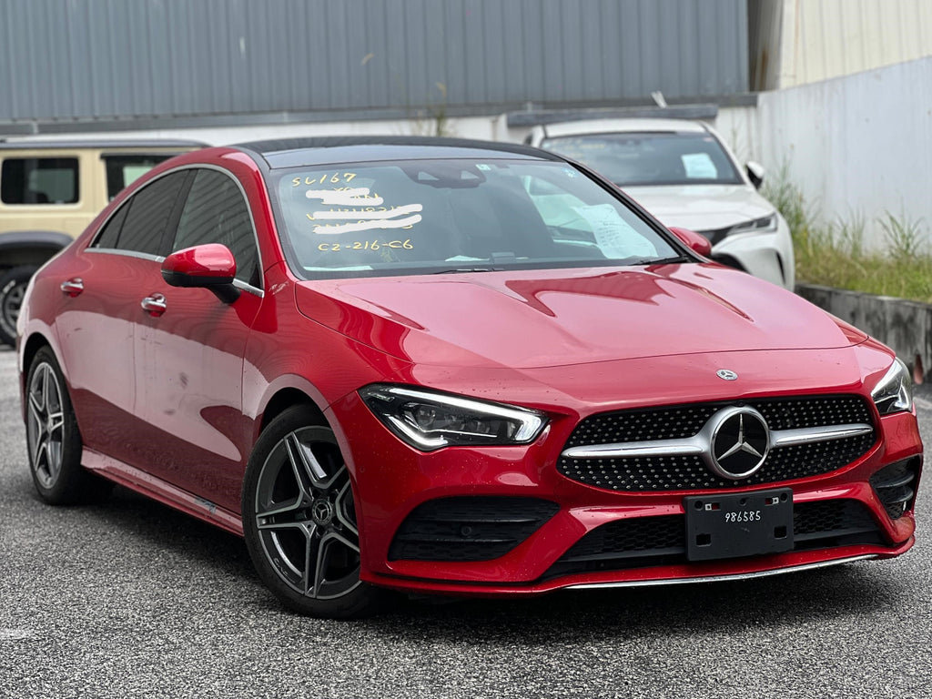 [NEW ARRIVAL] MERCEDES-BENZ CLA200D AMG LINE - Red Sedan (2020/2020) - Recond Car