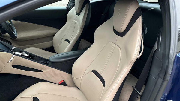 2024 Ferrari Roma Blue Coupe Sports Car with 4 Seats 3.8T V8 F1 DCT ...