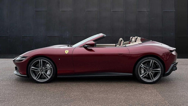 2024 Ferrari Roma Spider Red Convertible Coupe Sports Car with 4 Seats ...