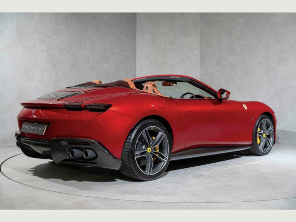 2024 Ferrari Roma Spider Red Convertible Coupe Sports Car with 4 Seats ...