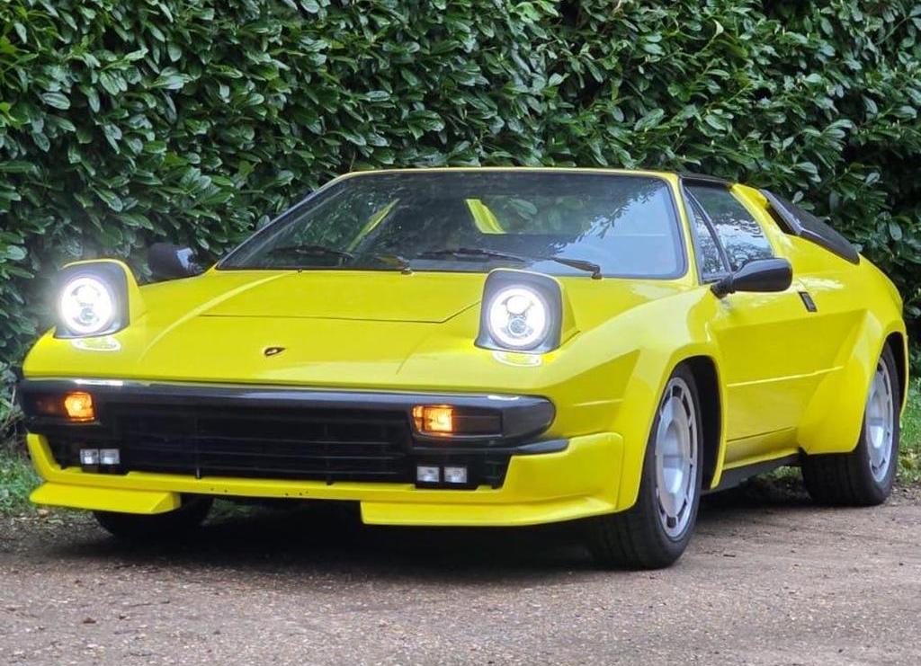 [VINTAGE COLLECTIBLES] Lamborghini Japla 3.5L V8 (Vintage Car Collectible) - Yellow Coupe (1986) - Recond Car
