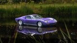 [VINTAGE COLLECTIBLES] Lamborghini Miura S SV Upgrade 3.9 (Vintage Car Collectible) - Purple Coupe (1971) - Recond Car